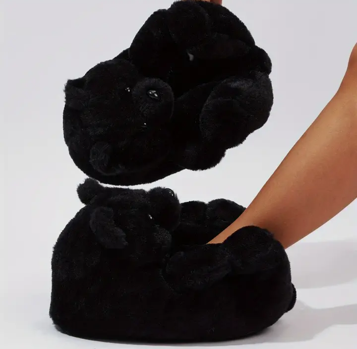 Teady bear slippers