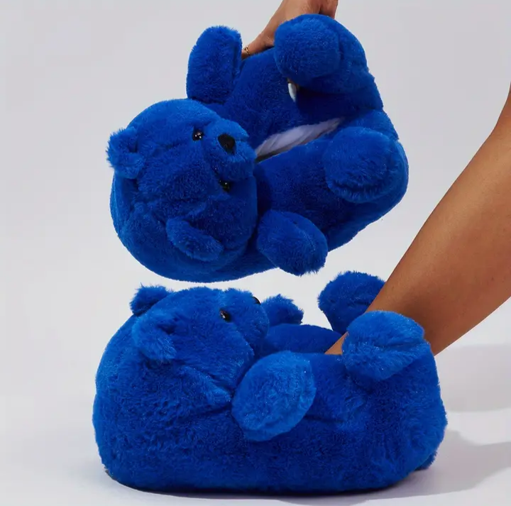 Teady bear slippers