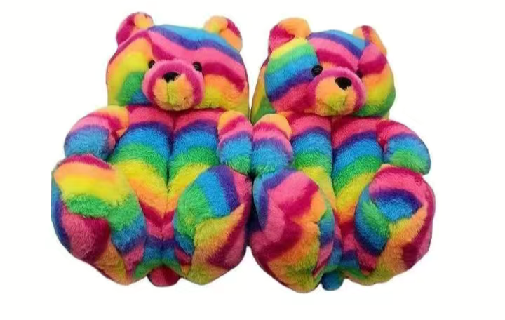 Teady bear slippers